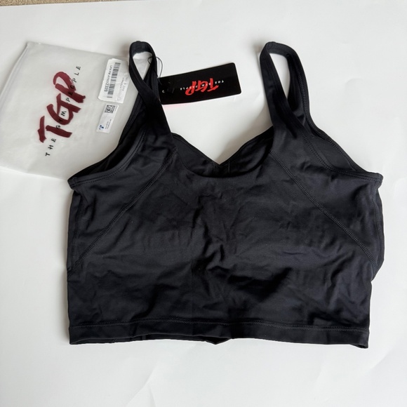 Black Performance Sports Bra Intimates - Picture 1 of 3